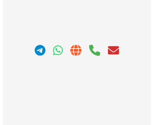 Создание контактной информации с иконками Font Awesome